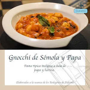 Ñoquis di Semola y Papa