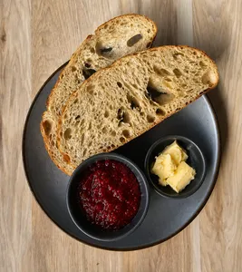NO NOS COMPLIQUEMOS: TOSTADAS CON MERMELADA Y MANTEQUILLA