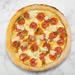 Pizza: Pera y Pepperoni