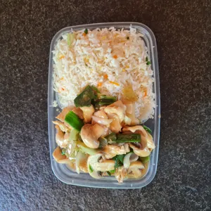 colacion pollo champiñon