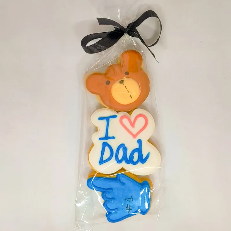 Galletas Papá x3: I love Dad