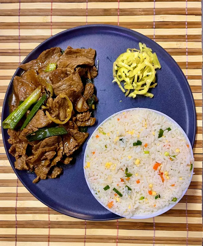 Colación carne mongoliana Colación carne mongoliana