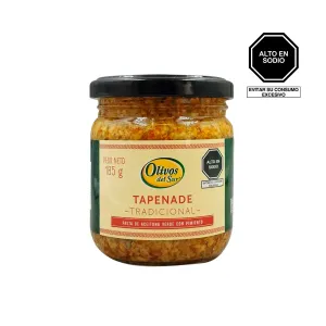 Tapenade Tradicional Olivos Del Sur Frasco X 185 Gr