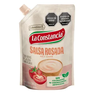 SALSA ROSADA LA CONSTANCIA X 380 GRS DOYPACK