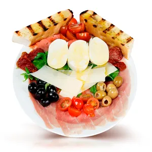 Grande piatto prosciutto salmone búfala