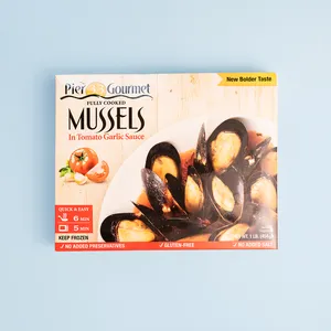 Mejillón en Concha con Salsa de Tomate y Ajo