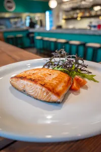 Salmón a la Plancha