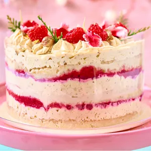 3 Leches Pistacho y Frambuesa Mediano