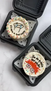 4 baby cakes personalizados