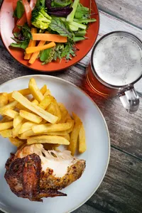 1/4 de Pollo de las brasas
