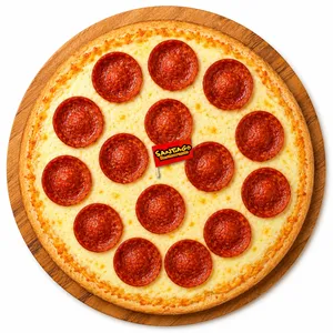 Pizza pepperoni familiar