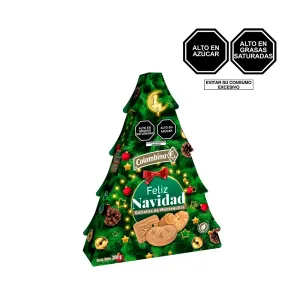Galleta Colombina Arbolito Navidad X 200 Gr