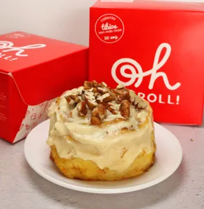 Carrot Cake Cinnamon Roll