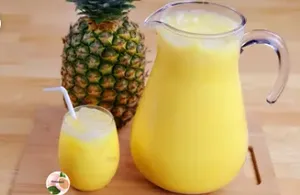 Piña en jarra
