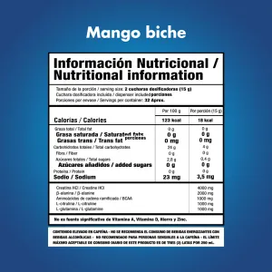 BEBIDA ENERGIZANTE SMART A-TACK SABOR MANGO BICHE 480G