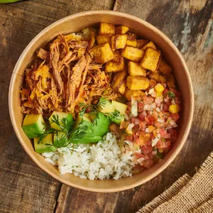 Bowl ropa vieja