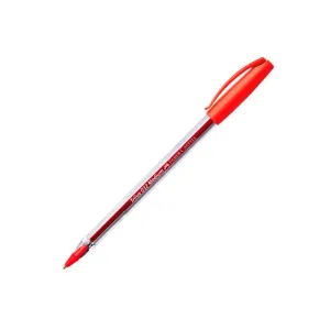 Bolígrafo Faber Castell Trilux 032-M Fun Rojo X 1 Und