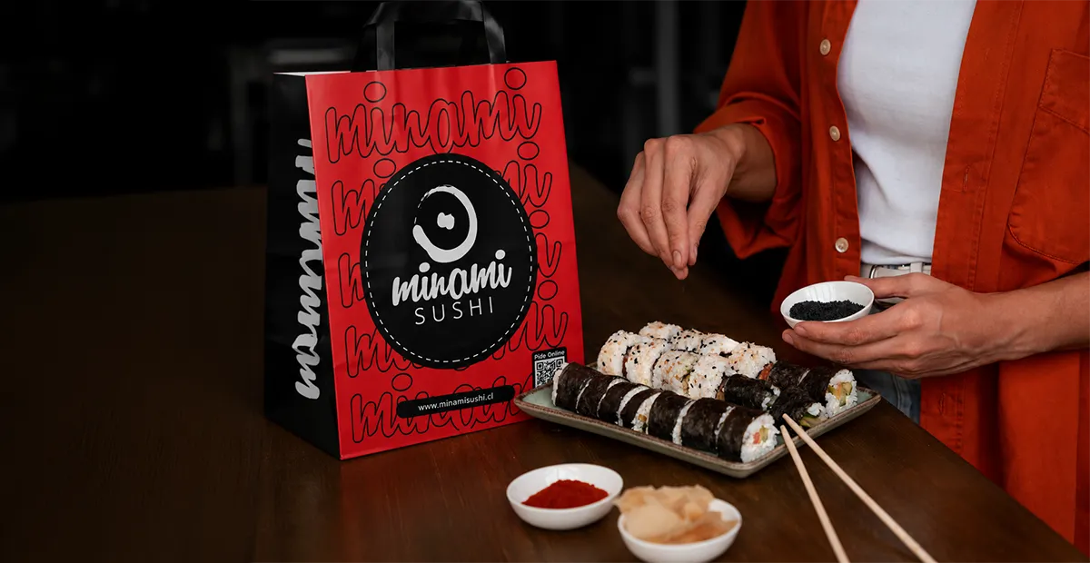 Compra en Minami Sushi acumulando puntos