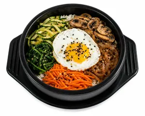 Bibimbap De Vegetales