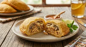 Empanada Pollo champiñones