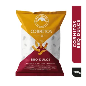 Cornitos monterojo gourmet 200 gr bbq dulce