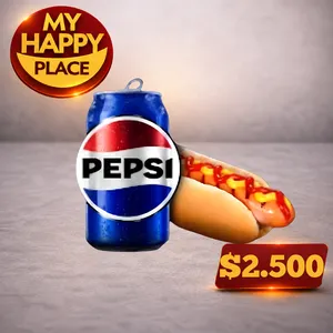 Hot dog + Bebida Lata