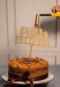 Pastel de café y crema irlandesa fam