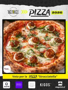 Pizza Stracciatella - THE 1ONE