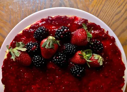 Amor de frutos rojos (Cheesecake)