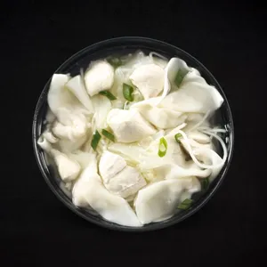 Sopa Wantan de Pollo