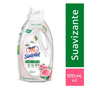 2 SUAVIZANTE SUAVITEL NATURAL 970ML ESSENTIALS