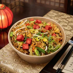 Arroz Oriental con Tofu