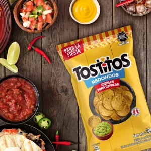 Nachos Tostitos Redondos Sal x 200 g