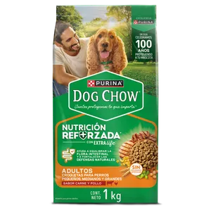 CONCENTRADO DOG CHOW 1KG ADULTOS TODOS LOS TAMAÑOS                                                  0%