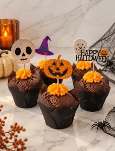 Muffin zanahoria halloween