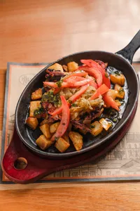 Pulpo a la parrilla