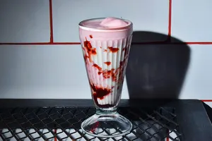 Malteada Fresa