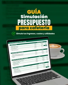 Simulación Presupuesto para cafeteria