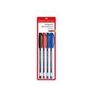 Lapicero Faber Castell 032-M Trilux Blister X 4 Und
