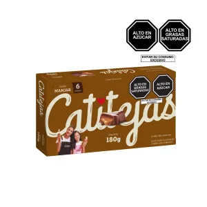 Catitejas Manjar Display 180 gr