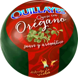 Queso oregano bola Quillayes, 300 gr aprox.