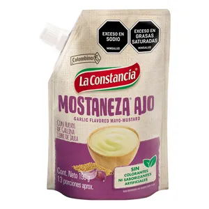MOSTANEZA LA CONSTANCIA AJO X 190 GRS