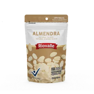 Almendra natural riovalle tajada x 100 grs Almendra natural riovalle tajada x 100 grs