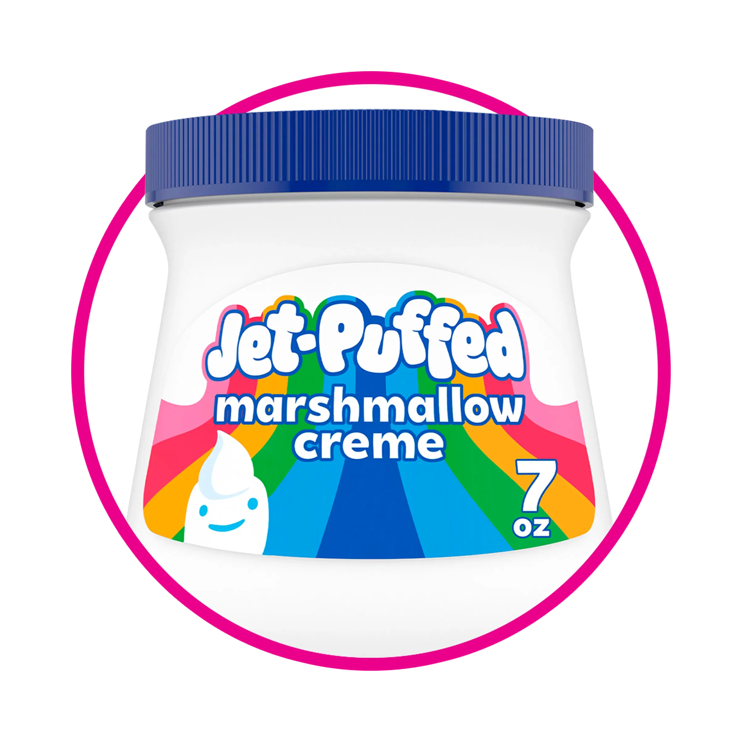 JET PUFFED MARSHMALLOW CREME BOTE 198GR - KOKOROCAO | Dulces ...