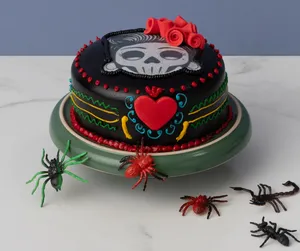 Queque catrina Negra