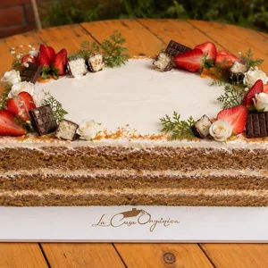 Torta Carrot Cake (15p) APLV, Sin Soya, Vegana