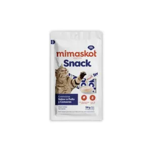 Comida de Gato Mimaskot Snack Cremosito Bolsa x 56 g
