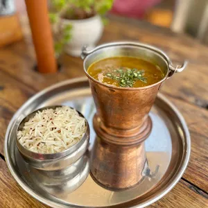 Dhal de Lentejas Baby con Arroz Basmati