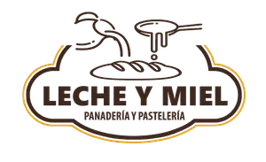 Logo de Leche y Miel Panaderia