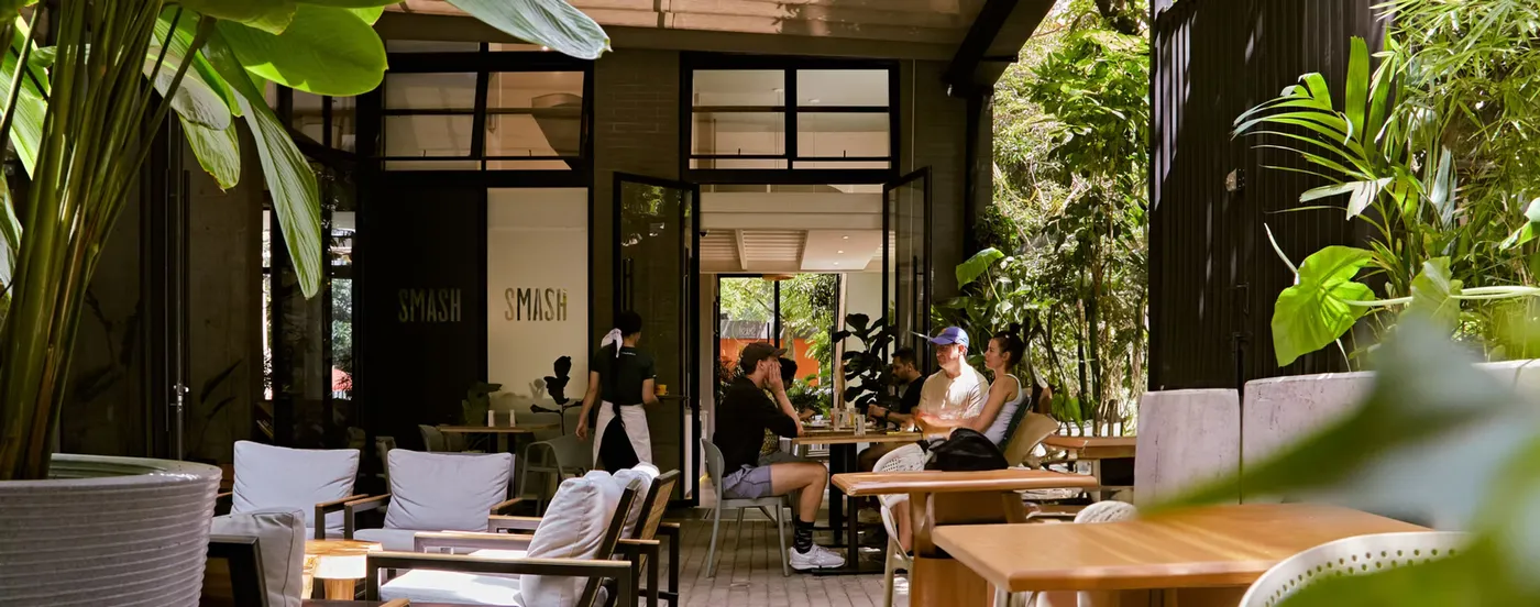 Fondo de la historia del restaurante